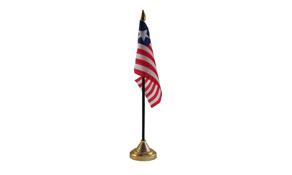 Liberia Table Flags